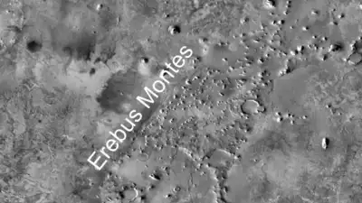 منطقه Erbeus Montes