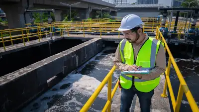 کارشناس دادگستری مهندسی آب در حال نوشتن گزارش