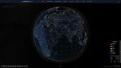 وبسایت satellitemap.space