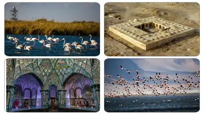 تصویر تعدادی از جاهای دیدنی استان مرکزی