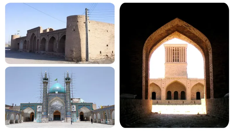تصویر تعدادی از جاهای دیدنی شهرستان بجستان