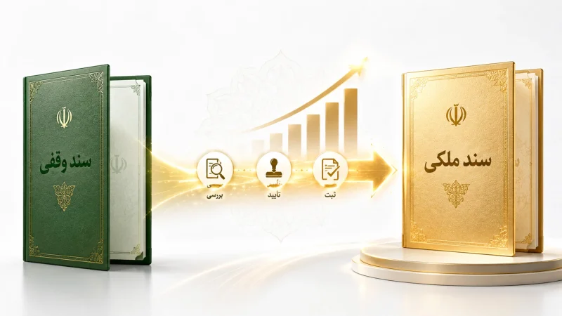 تصویر «مراحل تبدیل سند»
