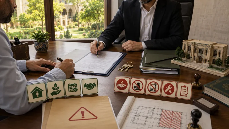 «حقوق و تعهدات مستأجر»