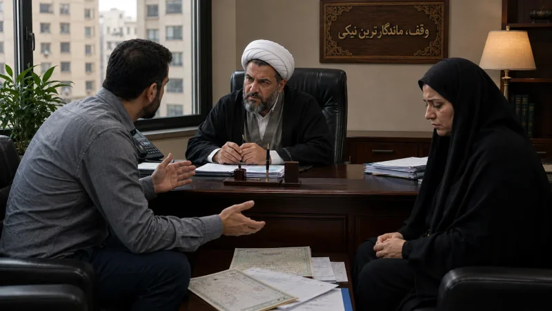اختلافات حقوقی در نقل و انتقال املاک وقفی و مشاوره حقوقی