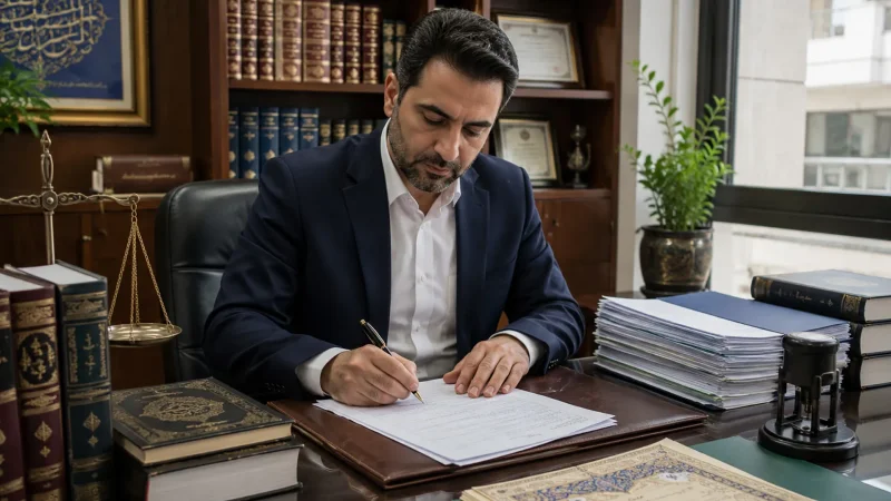 تنظیم دادخواست برای دعاوی مربوط به املاک وقفی توسط وکیل