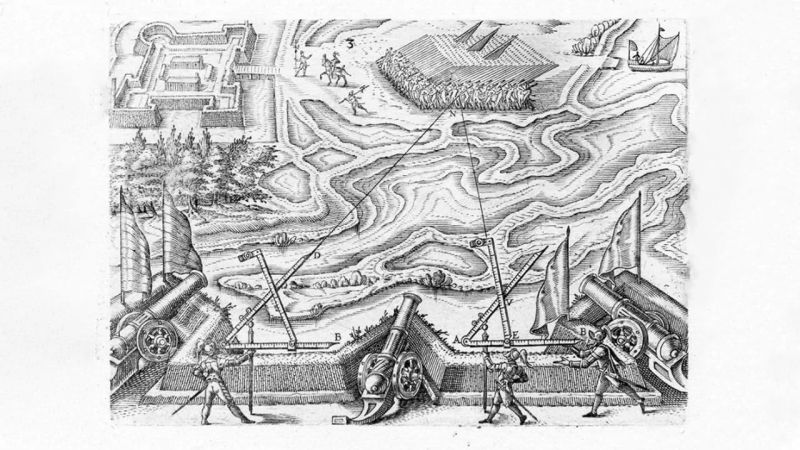 نقشه برداری در قرن 16