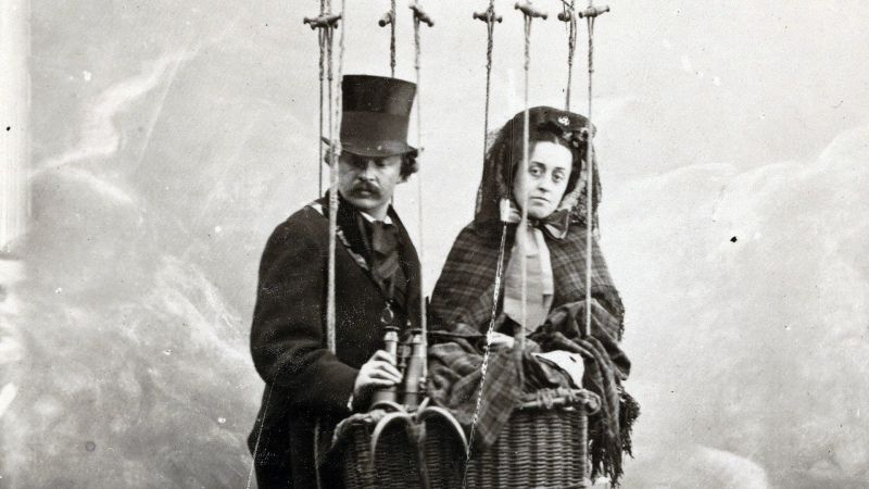 گاسپار فلیکس اولین عکاس و هوانورد فرانسوی