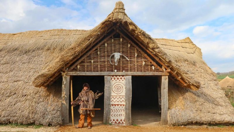 خانه های سنگی باستانی