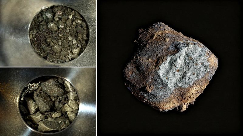 نمونه برداشت شده از سیارک ریوگو (162173) توسط هایابوسا 2