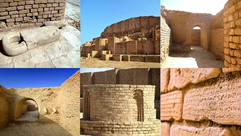 عکس های داخل معبد چغازنبیل