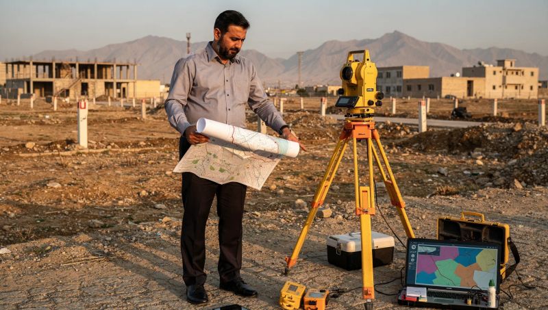 کارشناس نقشه برداری