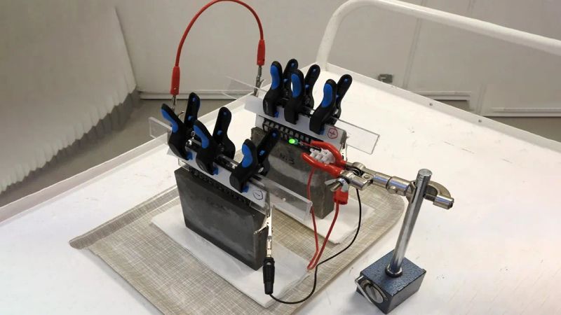 وسایل کار باتری سیمانی