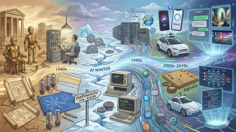 تاریخچه هوش مصنوعی