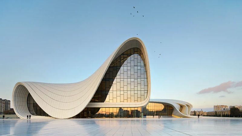تصویر یک پروژه معماری در خارج از کشور (اثر zaha hadid)