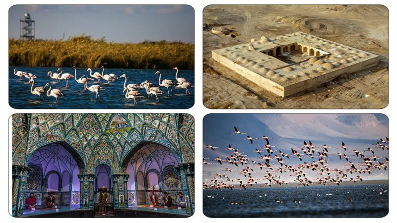 تصویر تعدادی از جاهای دیدنی استان مرکزی