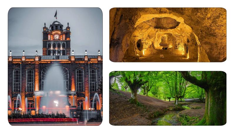 تصویر تعدادی از جاهای دیدنی استان آذربایجان شرقی