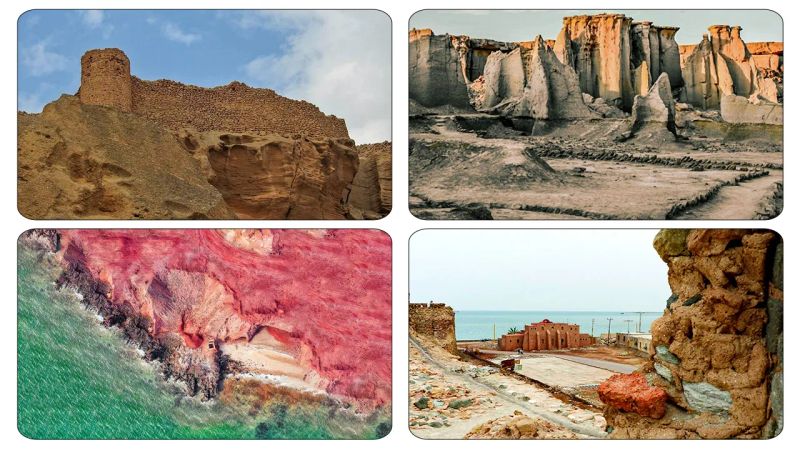 تعدادی از جاهای دیدنی استان هرمزگان