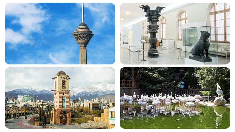 جاهای دیدنی تهران