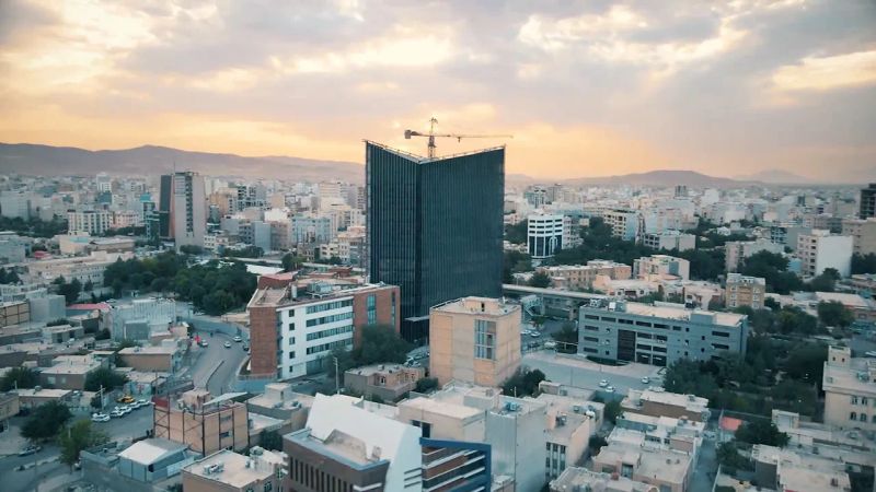 نمایی از برج فناوری استان کرمانشاه