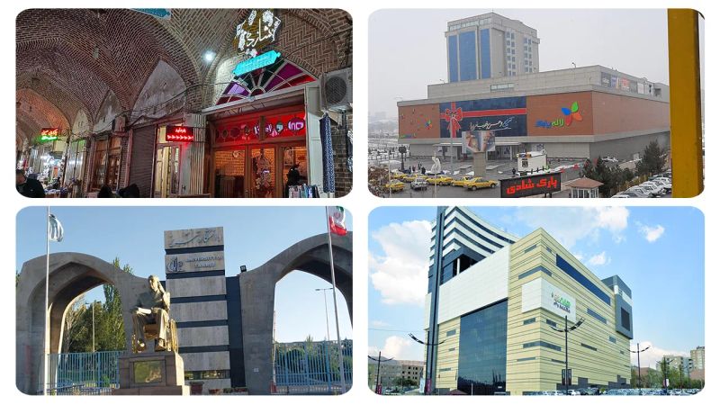 امکانات شهری تبریز