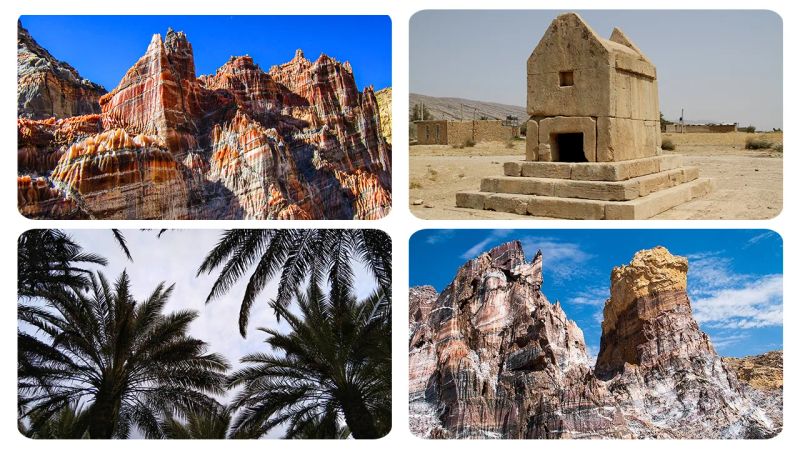 تصویر تعدادی از جاهای دیدنی استان بوشهر