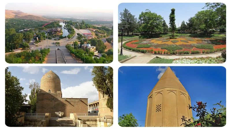 جاهای دیدنی همدان