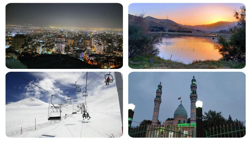 جاهای دیدنی شهرستان شمیرانات