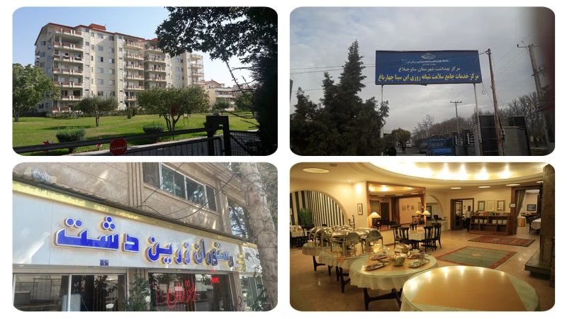 امکانات شهرستان چهارباغ