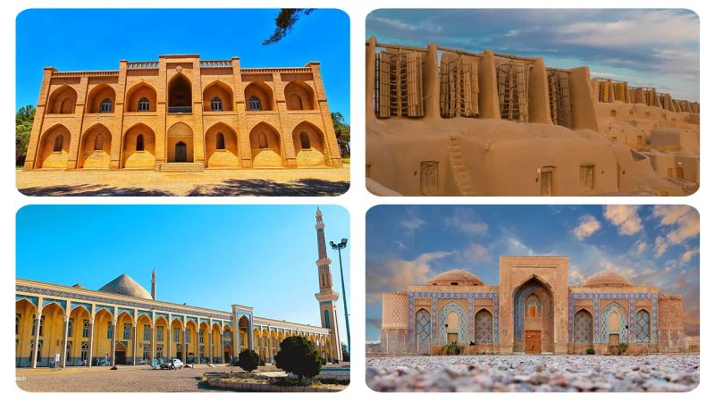 تعدادی از جاهای دیدنی شهرستان خواف