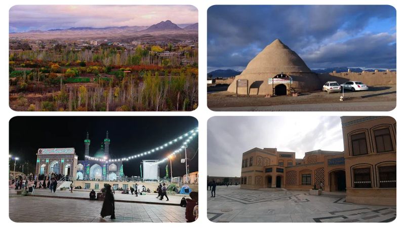 جاذبه های گردشگری شهرستان کاشمر