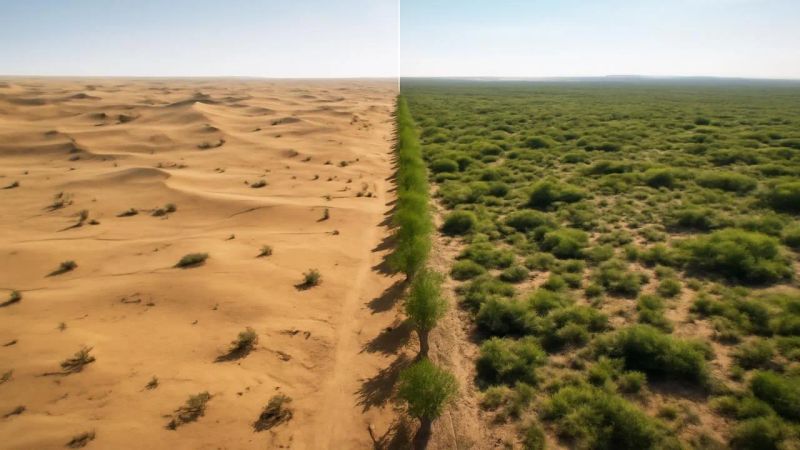 احیای زمین بایر به قابل کشت