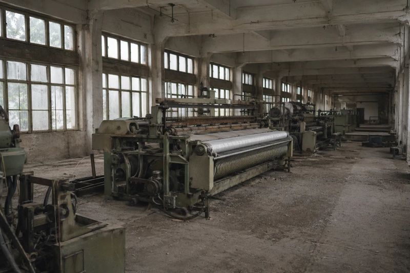 کارخانه خالی از نیرو/ دستگاه‌های زنگ‌زده