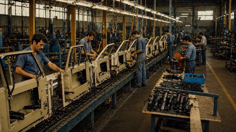 رونق کارخانه ها قبل از مصادره