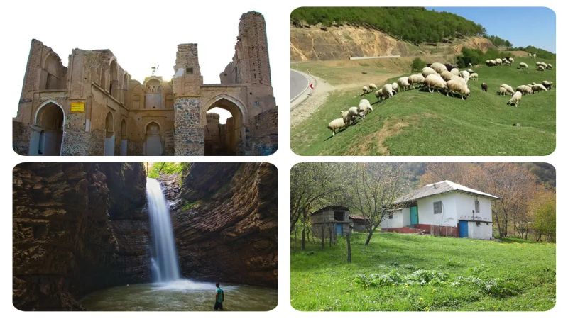 اماکن دیدنی شهرستان رضوانشهر