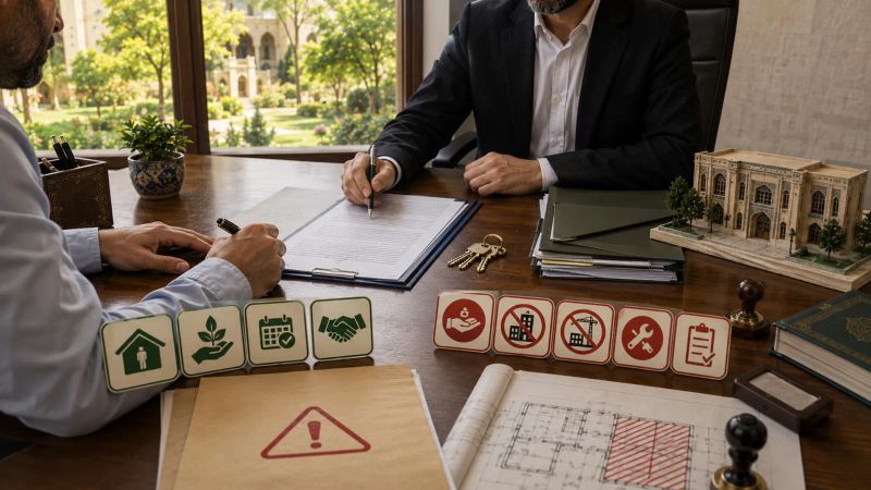 «حقوق و تعهدات مستأجر»