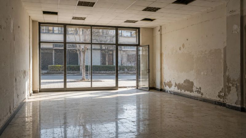 تخلیه ملک تجاری