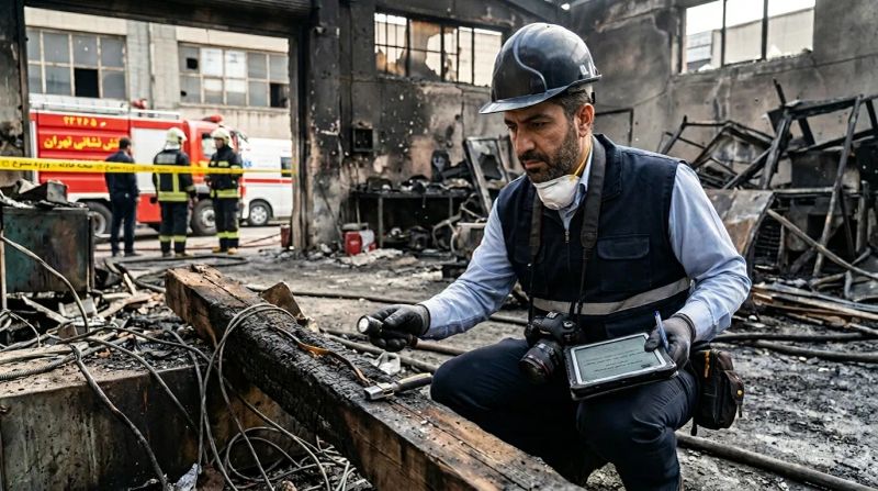کارشناس رسمی دادگستری امور آتش‌سوزی و آتش‌نشانی